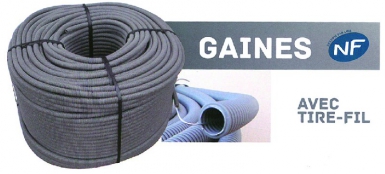 GAINE CINTRABLE ANNELÉE ÉQUIPÉE D'UN TIRE-FIL ICTA Ø 25 MM - COURONNE DE 10 M. Chez Quincaillerie Sénégalaise, nous offrons des solutions adaptées à vos besoins en plomberie, bâtiment et quincaillerie. Commandez en ligne et gagnez du temps avec notre livraison rapide.