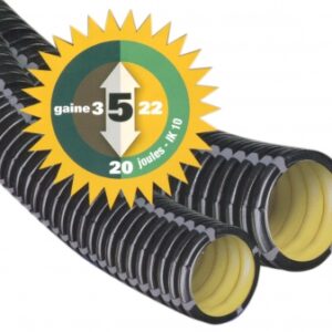 GAINE FLEXI-CHOC Ø 110 MM LG. 25 M. À la recherche de solutions pour vos travaux de plomberie ou de construction ? Quincaillerie Sénégalaise vous offre une sélection variée de produits de qualité. Livraison rapide et satisfaction garantie.