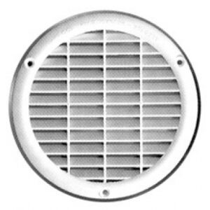 GRILLE AÉRAT. RONDE EN APPLIQUE PLAST. BLANC AV. MOUST. Ø EXT. 103 MM S=50 CM2. Quincaillerie Sénégalaise, votre spécialiste en quincaillerie et équipement industriel, vous offre des produits durables et performants. Faites vos achats en ligne et gagnez du temps. Nos experts sont là pour vous conseiller.