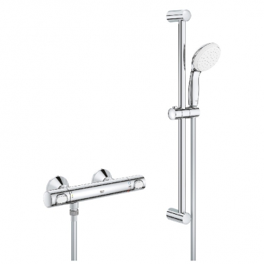GROHTHERM 500 MITIGEUR THERMOSTATIQUE DOUCHE 1/2″ AVEC ENSEMBLE DE DOUCHE. Découvrez Quincaillerie Sénégalaise, votre boutique en ligne spécialisée dans le bâtiment, la plomberie, et l'équipement industriel. Profitez de notre expertise pour réussir vos projets. Nos produits sont conçus pour durer.