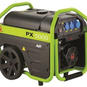 GROUPE ÉLECTROGÈNE PX5000 - 230 V - MOTEUR ESSENCE - ROUES INTÉGRÉES. Faites confiance à Quincaillerie Sénégalaise pour tous vos besoins en quincaillerie et équipements industriels. Nos produits sont conçus pour durer. Passez commande en ligne dès aujourd'hui.