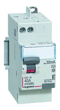 INTERRUPTEUR DIFFÉRENTIEL DX³-ID ARRIVÉE HAUT À VIS ET DÉPART HAUT AUTOMATIQUE - 2P 230V~ 40A TYPEA 30MA - 2 MODULES. Pour vos projets de construction, choisissez Quincaillerie Sénégalaise, votre expert en bâtiment et plomberie. Nous proposons des solutions durables et abordables. Passez commande en quelques clics.