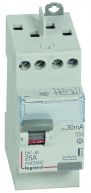 INTERRUPTEUR DIFFÉRENTIEL DX³-ID ARRIVÉE HAUTE ET DÉPART HAUT À VIS - 2P 230V~ 25A TYPEA 30MA - 2 MODULES. Pour des travaux réussis, optez pour Quincaillerie Sénégalaise. Une boutique en ligne fiable pour vos équipements de plomberie et bâtiment. Livraison rapide et produits de qualité.