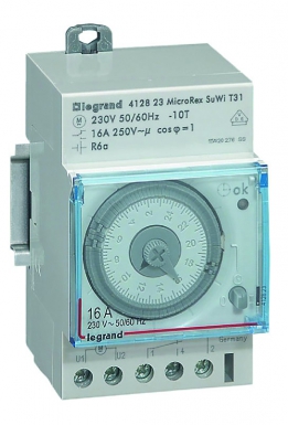INTERRUPTEUR HORAIRE ANALOGIQUE MODULAIRE PROGRAMMABLE AUTOMATIQUE JOURNALIER - 1 SORTIE 16A 250V~ - 3 MODULES. Avec Quincaillerie Sénégalaise, vos projets prennent vie grâce à des équipements robustes et fiables. Découvrez notre gamme pour les professionnels et les bricoleurs. Livraison rapide et service client au top.