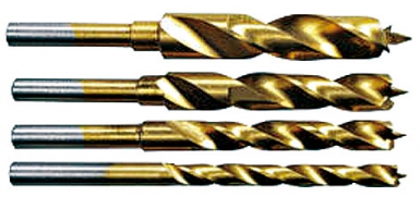 JEU DE 4 FORETS À BOIS, EN TITANE - Ø QUEUE 3,2 MM - Ø FONCTI. 3, 4, 5 ET 6 MM. Besoin d'équipement de plomberie ou d'outillage ? Quincaillerie Sénégalaise vous offre un service rapide et efficace. Découvrez nos produits de qualité adaptés à vos projets.