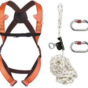 KIT ANTICHUTE TOITURE : HARNAIS 1 ACCROCHAGE DORSAL ET STERNAL, 2 BOUCLES DE RÉGLAGE, 2 PLAQUES LATÉRALES DE RÉGLAGE, 1 SAC DE RANGEMENT - 20 M. Besoin de matériel de quincaillerie ou de plomberie ? Quincaillerie Sénégalaise propose des produits adaptés à vos projets de construction ou de rénovation. Bénéficiez de notre expérience et de nos prix compétitifs.