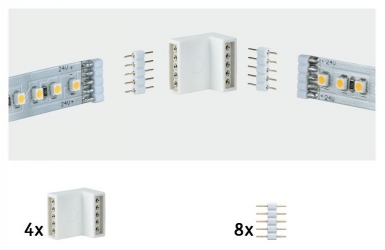 KIT DE 4 CONNECTEURS EN ÉQUERRE " MAXLED EDGE-CONNECTOR " BLANC + 8 CONNECTEURS MAX. 144 W - CL III. Quincaillerie Sénégalaise est la solution idéale pour tous vos besoins en matériel de plomberie et quincaillerie. Des produits fiables et un service client dédié. Faites confiance au leader du marché au Sénégal.