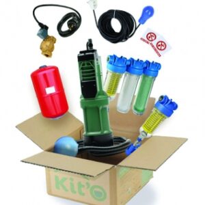 KIT DE POMPAGE COMPLET POUR CUVES DE RÉCUPÉRATION PLUVIALE KIT’0 JARDIN. Pour vos projets de construction, choisissez Quincaillerie Sénégalaise, votre expert en bâtiment et plomberie. Nous proposons des solutions durables et abordables. Passez commande en quelques clics.