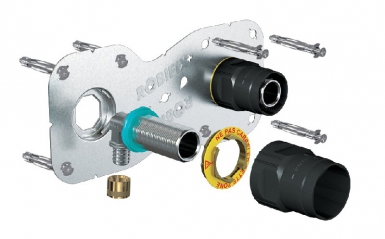 KIT FIXATION ROBINETTERIE "ROBIFIX+" - POUR CLOISONS EN PLAQUE DE PLÂTRE - RT 2012 - ÉTANCHÉITÉ À L'AIR PV CSTB - RÉGLAGE HAUTEUR ET PROFONDEUR - ENTRAXE 150 MM - PER16 - À GLISSEMENT. Découvrez Quincaillerie Sénégalaise, votre boutique en ligne spécialisée dans le bâtiment, la plomberie, et l'équipement industriel. Profitez de notre expertise pour réussir vos projets. Nos produits sont conçus pour durer.