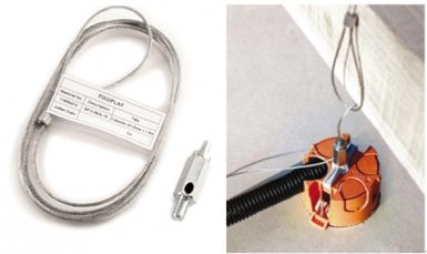 KIT " FIXOPLAF " 1 CÂBLETTE ACIER LG. 1,5 M Ø 1,5 MM + 1 SYST. DE BLOCAGE. Pour vos travaux au Sénégal, faites confiance à Quincaillerie Sénégalaise. Nos produits de qualité garantissent la réussite de vos projets. Commandez rapidement en ligne et économisez du temps.