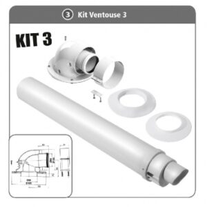 KIT PEGASUS VENTOUSE 3 Ø 60/100 MM. Pour vos projets de construction, choisissez Quincaillerie Sénégalaise, votre expert en bâtiment et plomberie. Nous proposons des solutions durables et abordables. Passez commande en quelques clics.