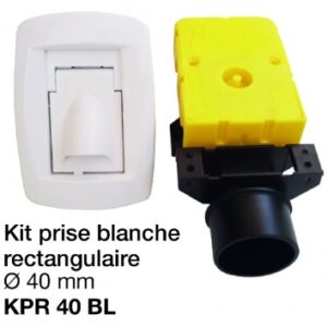 KIT PRISE RECTANGULAIRE " KPR 40 BL " Ø 40 MM + ACCESSOIRES - DIM. EXT LXHXP: 120X85X12 MM. Chez Quincaillerie Sénégalaise, nous mettons à votre disposition un large choix de produits de quincaillerie et plomberie. Qualité et fiabilité sont notre promesse. Passez commande en ligne en toute simplicité.