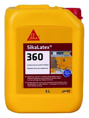 LATEX MULTI-USAGES SIKALATEX-360 - ADDITIF POUR MORTIERS ET ENDUITS, PRIMAIRE D'ADHÉRENCE POUR MORTIER ET MORTIERS-COLLE, CURE SANS PONÇAGE POUR BÉTON ET MORTIERS - 5 L. Chez Quincaillerie Sénégalaise, nous répondons à tous vos besoins en fournitures industrielles et en outillage. Notre gamme complète garantit une satisfaction totale. Achetez en ligne et recevez vos articles rapidement.