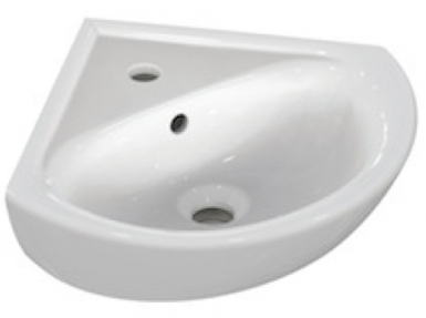 LAVE-MAINS D"ANGLE ULYSSE 45 CM - PERCÉ 1 TROU CENTRAL. Avec Quincaillerie Sénégalaise, trouvez tout ce qu'il vous faut pour vos travaux de plomberie et bâtiment. Profitez de notre service rapide et fiable pour un achat en toute sérénité.