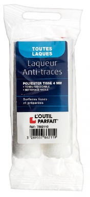 LOT DE 2 MINI-MANCHONS LAQUEURS ANTI-TRACES POLYESTER TISSÉ 4 MM - 110 MM. Quincaillerie Sénégalaise, c'est votre partenaire pour des équipements de qualité en plomberie, bâtiment et industrie. Profitez de nos prix compétitifs et d'un service client dédié.