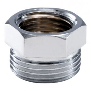 MAMELON DE RÉDUCTION MÂLE FEMELLE LAITON CHROMÉ - FILETAGE 20 X 27 / 15 X 21. Quincaillerie Sénégalaise propose des équipements fiables pour tous vos besoins en construction et rénovation. Explorez notre boutique en ligne pour des solutions de qualité. Nous sommes là pour vous accompagner.