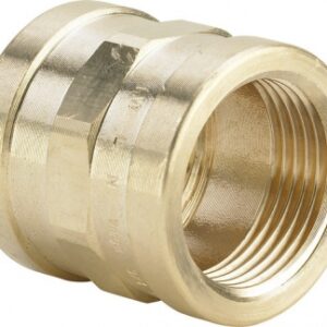 MANCHON BRONZE FILETAGE À DROITE - N° 3270 FILETAGE 40 X 49. Quincaillerie Sénégalaise est la solution idéale pour tous vos besoins en matériel de plomberie et quincaillerie. Des produits fiables et un service client dédié. Faites confiance au leader du marché au Sénégal.