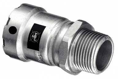 MANCHON MIXTE MÂLE ACIER MEGAPRESS 1/2". Quincaillerie Sénégalaise, c'est l'excellence en quincaillerie et plomberie. Découvrez notre catalogue en ligne et trouvez des produits adaptés à vos projets. Nous vous offrons un service personnalisé.