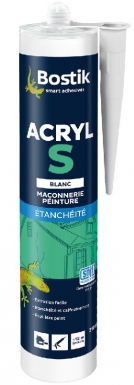 MASTIC ACRYL S - ÉTANCHÉITÉ - BLANC - CART. 310 ML. Pour des solutions adaptées à vos projets, choisissez Quincaillerie Sénégalaise. Nous proposons des produits de qualité pour la plomberie, la quincaillerie, et les travaux industriels. Notre service rapide vous facilite la vie.