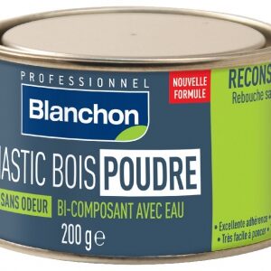 MASTIC BOIS POUDRE - SANS ODEUR - BI-COMPOSANT AVEC EAU - CHÊNE CLAIR - COND. 200 G. Quincaillerie Sénégalaise est votre destination en ligne pour des équipements de qualité en plomberie, bâtiment et industrie. Faites vos achats facilement et bénéficiez de nos prix attractifs.