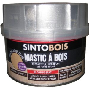 MASTIC À BOIS SINTOBOIS FIN CHÊNE CLAIR DURCISSEUR - BOÎTE 170 ML. Avec Quincaillerie Sénégalaise, bénéficiez de produits de quincaillerie et de plomberie de haute qualité pour tous vos projets. Notre boutique en ligne vous facilite la vie avec un service rapide et fiable.