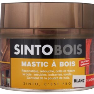 MASTIC À BOIS SINTOBOIS STANDARD BLANC + DURCISSEUR - BOÎTE 170 ML - 190 G. Quincaillerie Sénégalaise est votre partenaire de confiance pour tous vos besoins en quincaillerie et bâtiment. Découvrez nos produits de haute qualité adaptés aux professionnels et particuliers. Commandez facilement en ligne et recevez vos articles rapidement.