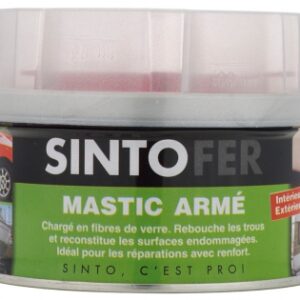 MASTIC SINTOFER POLYESTER ARMÉ + DURCISSEUR 50 G - BOÎTE 1 L - 1,050 KG. Quincaillerie Sénégalaise propose des équipements fiables pour tous vos besoins en construction et rénovation. Explorez notre boutique en ligne pour des solutions de qualité. Nous sommes là pour vous accompagner.