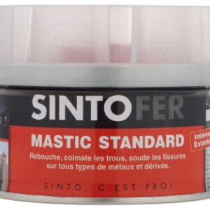 MASTIC SINTOFER POLYESTER STANDARD - BOÎTE 170 ML - 330 G. Avec Quincaillerie Sénégalaise, équipez-vous pour réussir vos projets de plomberie et bâtiment. Nous offrons des produits fiables et durables à des prix compétitifs. Profitez d'une livraison rapide et d'un excellent service client.