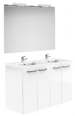 MEUBLE ADELE 120 CM (H 74 CM / P 45 CM) - 4 PORTES - BLANC (PIEDS EN OPTION). Besoin d'équipement de plomberie ou d'outillage ? Quincaillerie Sénégalaise vous offre un service rapide et efficace. Découvrez nos produits de qualité adaptés à vos projets.
