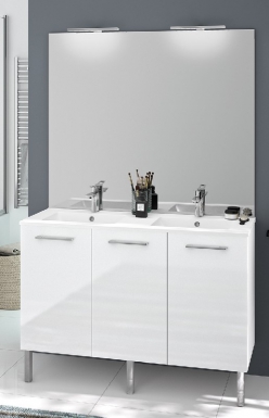 MEUBLE SOUS-PLAN TOILETTE EKO'LINE 120 CM (H 85 CM / P 46 CM) - 3 PORTES - BLANC BRILLANT. Quincaillerie Sénégalaise est votre partenaire de confiance pour tous vos besoins en quincaillerie et bâtiment. Découvrez nos produits de haute qualité adaptés aux professionnels et particuliers. Commandez facilement en ligne et recevez vos articles rapidement.