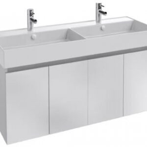 MEUBLE SOUS PLAN-VASQUE TOLBIAC COLORIS BLANC 120 CM - 4 PORTES À FERMETURE PROGRESSIVE - POIDS: 47,9 KG - DIMENSIONS: 456 X 520 X 1185 MM. Pour des travaux réussis, optez pour Quincaillerie Sénégalaise. Une boutique en ligne fiable pour vos équipements de plomberie et bâtiment. Livraison rapide et produits de qualité.