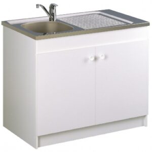 MEUBLE SOUS-ÉVIER 2 PORTES - LARGEUR : 800 MM. Quincaillerie Sénégalaise, votre spécialiste en quincaillerie et équipement industriel, vous offre des produits durables et performants. Faites vos achats en ligne et gagnez du temps. Nos experts sont là pour vous conseiller.