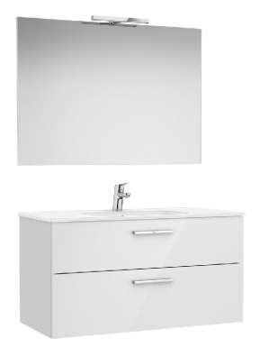 MEUBLE VICTORIA 100 CM (H 53,0-86,5 CM / P 51,5 CM) - 2 TIROIRS - BLANC (PIEDS EN OPTION). Quincaillerie Sénégalaise met à votre disposition des solutions complètes pour vos travaux de construction et de rénovation. Commandez en ligne et bénéficiez de notre service rapide et professionnel.