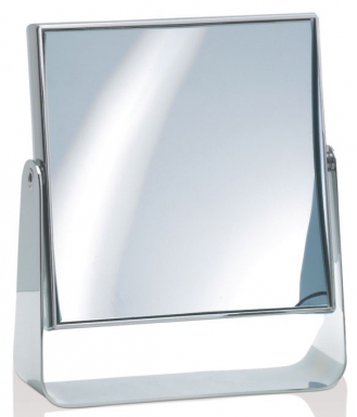 MIROIR GROSSISSANT 5X À POSER – 19 X 16,5 CM – CHROMÉ