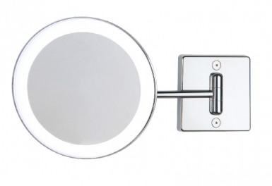 MIROIR GROSSISSANT LUMINEUX LED - Ø 23 X 31 CM - LAITON CHROMÉ/ABS CHROMÉ. Pour une quincaillerie de qualité au Sénégal, choisissez Quincaillerie Sénégalaise. Nos produits sont sélectionnés pour répondre à vos exigences. Commandez facilement en ligne et recevez vos articles rapidement.