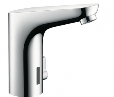 MITIGEUR LAVABO MONOTROU FOCUS ÉLECTRONIQUE RÉGLABLE – AVEC MANETTE – FINITION CHROMÉ