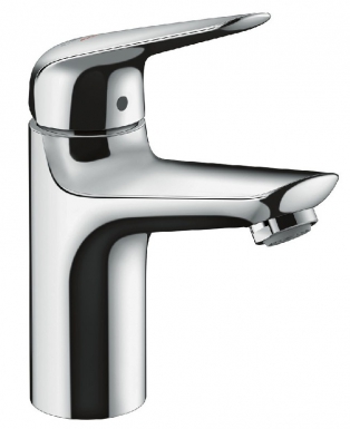 MITIGEUR LAVABO MONOTROU NOVUS 100 BEC FIXE – FINITION CHROMÉ