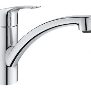 MITIGEUR ÉVIER MONOTROU EUROSMART À BEC TUBE PIVOTANT BAS - FINITION CHROMÉ. Votre satisfaction est notre priorité chez Quincaillerie Sénégalaise. Nous vous offrons des produits de quincaillerie et bâtiment de première qualité. Commandez en ligne et recevez vos articles rapidement.