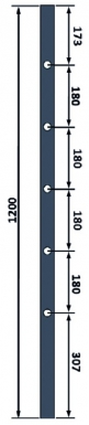 MONTANTS M5R14 - 40X12 MM H1200 MM 5 TROUS Ø 14 MM. Avec Quincaillerie Sénégalaise, trouvez tout le matériel de plomberie, quincaillerie, et bâtiment dont vous avez besoin. Nous proposons une large gamme d'équipements fiables pour vos travaux. Simplifiez vos projets grâce à notre service rapide et efficace.