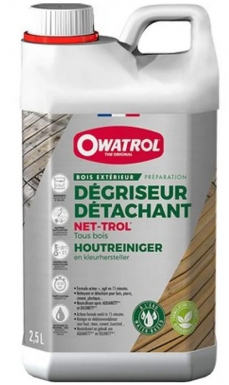 NET-TROL : DÉGRISEUR, DÉTACHANT TOUS BOIS EXTÉRIEURS - BIDON DE 2,5 L. Avec Quincaillerie Sénégalaise, trouvez tout le matériel de plomberie, quincaillerie, et bâtiment dont vous avez besoin. Nous proposons une large gamme d'équipements fiables pour vos travaux. Simplifiez vos projets grâce à notre service rapide et efficace.