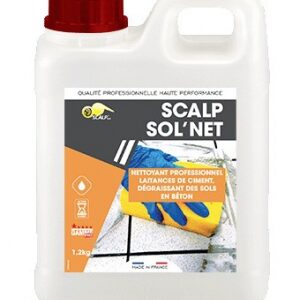 NETTOYANT SCALP SOL'NET - BIDON DE 1,2 KG. Besoin de matériel de quincaillerie ou de plomberie ? Quincaillerie Sénégalaise propose des produits adaptés à vos projets de construction ou de rénovation. Bénéficiez de notre expérience et de nos prix compétitifs.