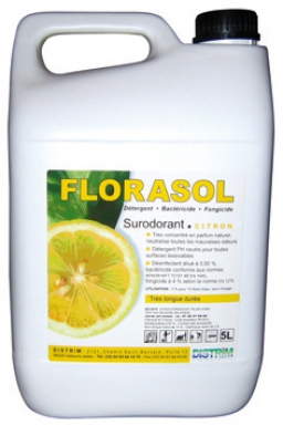 NETTOYANT SURODORANT FLORASOL CITRON VERT - DÉTERGENT, BACTÉRICIDE, FONGICIDE - 5 L. Chez Quincaillerie Sénégalaise, nous répondons à tous vos besoins en fournitures industrielles et en outillage. Notre gamme complète garantit une satisfaction totale. Achetez en ligne et recevez vos articles rapidement.