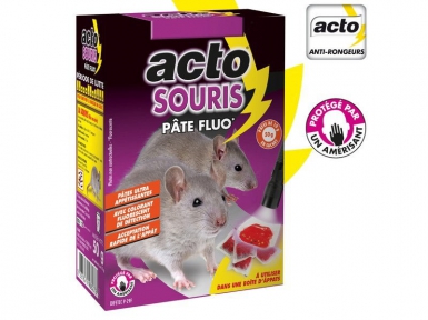 PÂTE ÂPPAT POUR SOURIS, FLUORESCENTE, ACTO. Quincaillerie Sénégalaise est le leader de la vente en ligne d'équipements de bâtiment au Sénégal. Notre catalogue varié répond à vos besoins en plomberie et quincaillerie. Choisissez l'efficacité et la qualité.
