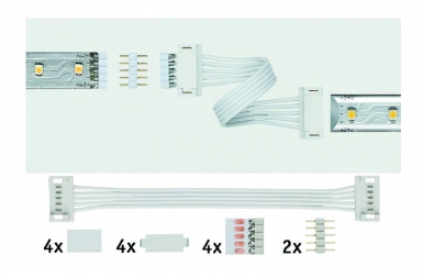 PACK DE 2 CONNECTEURS UNIVERSELS BLANCS AVEC CONNECTEUR RAPIDE " UNIVERSAL MAXLED CONNECTOR "  MAX. 144 W - CL III. Quincaillerie Sénégalaise est votre destination en ligne pour des équipements de qualité en plomberie, bâtiment et industrie. Faites vos achats facilement et bénéficiez de nos prix attractifs.