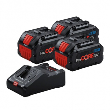 PACK POWER 18V PROCORE (3X8,0 AH) AVEC CHARGEUR RAPIDE GAL18V-160C - BOSCH. Pour vos projets de construction et de bricolage, Quincaillerie Sénégalaise est là pour vous. Nous proposons des solutions adaptées à vos besoins avec un excellent rapport qualité-prix. Commandez et recevez vos articles rapidement.