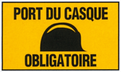 PANNEAU "PORT DU CASQUE OBLIGATOIRE" GA 43 LETTRES NOIRES FOND JAUNE, 330 X 200 MM. Quincaillerie Sénégalaise, c’est l’expertise et le savoir-faire au service de vos projets. Découvrez nos outils et équipements pour la maison ou l’industrie. Commandez dès aujourd’hui et facilitez vos travaux.
