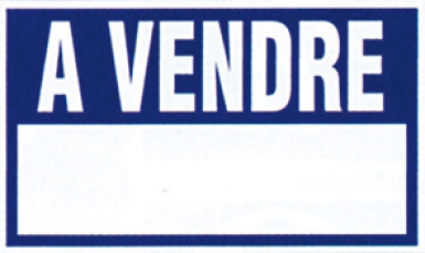 PANNEAU " À VENDRE" GA 73 LETTRES BLANCHES FOND BLEU, DIM.: 330 X 200 MM. Quincaillerie Sénégalaise, votre boutique de référence pour des produits de plomberie, bâtiment, et quincaillerie. Achetez facilement en ligne et recevez vos articles à domicile.