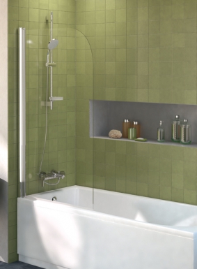 PARE-BAIGNOIRE MOBILE CONNECT - ARRONDI 80 - H 1400 - VERRE TRANSPARENT - PROFILÉS ARGENT BRILLANT. Chez Quincaillerie Sénégalaise, trouvez tout ce qu’il vous faut pour vos travaux de rénovation ou d’aménagement. Nos produits répondent aux besoins des professionnels comme des particuliers. Commandez en toute simplicité.