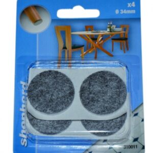 PATINS FEUTRE ADHÉSIF ANTI-RAYURE ROND MARRON Ø 34 MM BLISTER 4 P. Avec Quincaillerie Sénégalaise, équipez-vous des meilleurs outils et équipements pour vos projets industriels. Nous assurons une livraison rapide et un service client de qualité. Faites confiance à notre expertise.