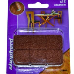 PATINS FEUTRE ADHÉSIF CARRÉ MARRON 25 MM BLISTER 9 P. Besoin de matériel de quincaillerie ou de plomberie ? Quincaillerie Sénégalaise propose des produits adaptés à vos projets de construction ou de rénovation. Bénéficiez de notre expérience et de nos prix compétitifs.